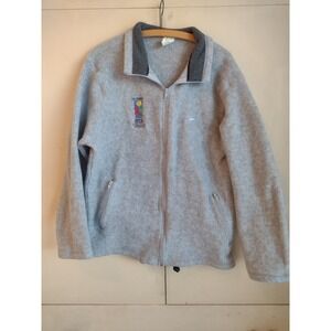 2002 Los Angeles Team US Figure Skating Jacket Vtg Warm Up Sz L Y2k Speedo